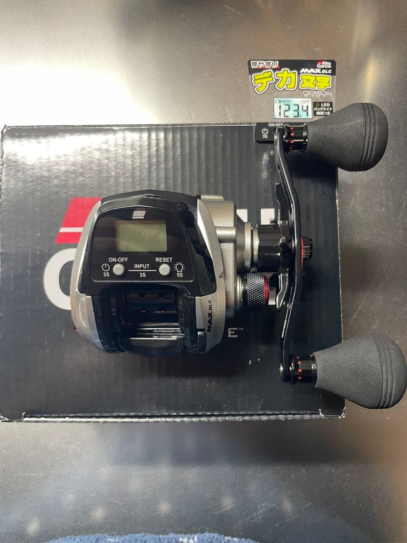 極美品　Abu Garcia MAX DLC ベイトリール