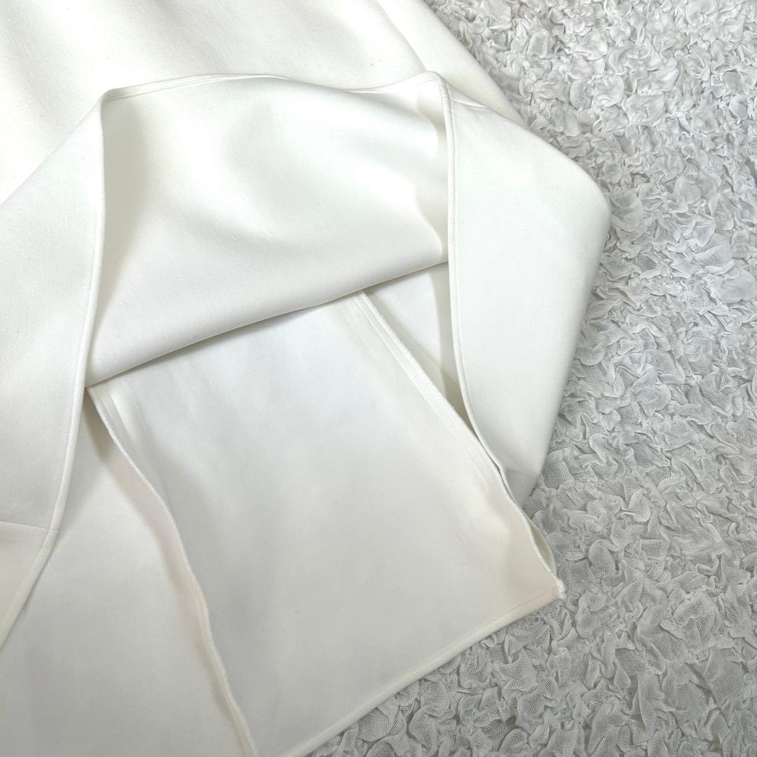 極美品✨2020年購入 ヨーコチャン バックパール フリル袖 ワンピース ドレス