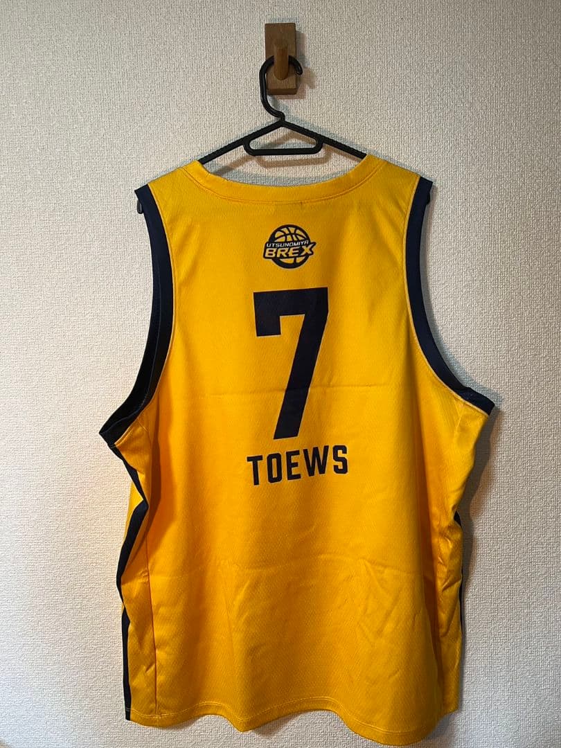 テーブス海 バスケットボールユニフォーム 宇都宮ブレックス