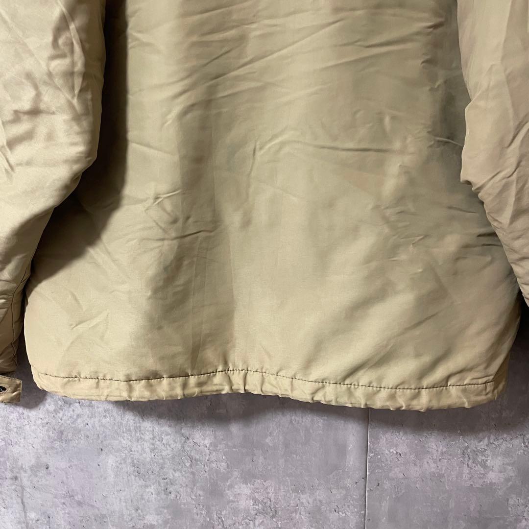 Burtonバートンスキーウェアスノーボードジャケットブルゾンベージュ刺繍ロゴ