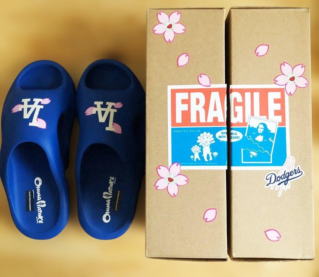 村上隆 x MLB ロサンゼルス ドジャース サンダル 27cm