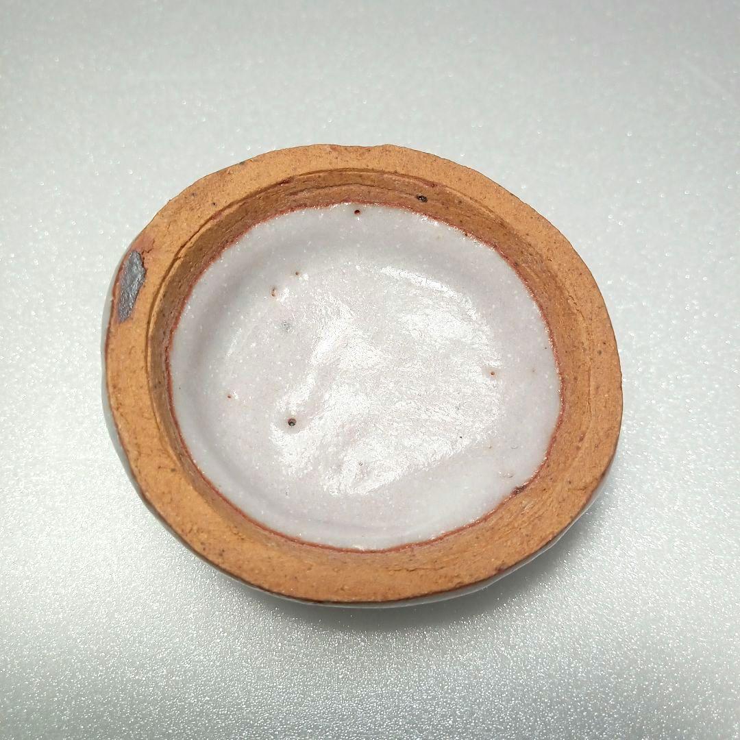 茶道具 志野 香合 藤原 一門