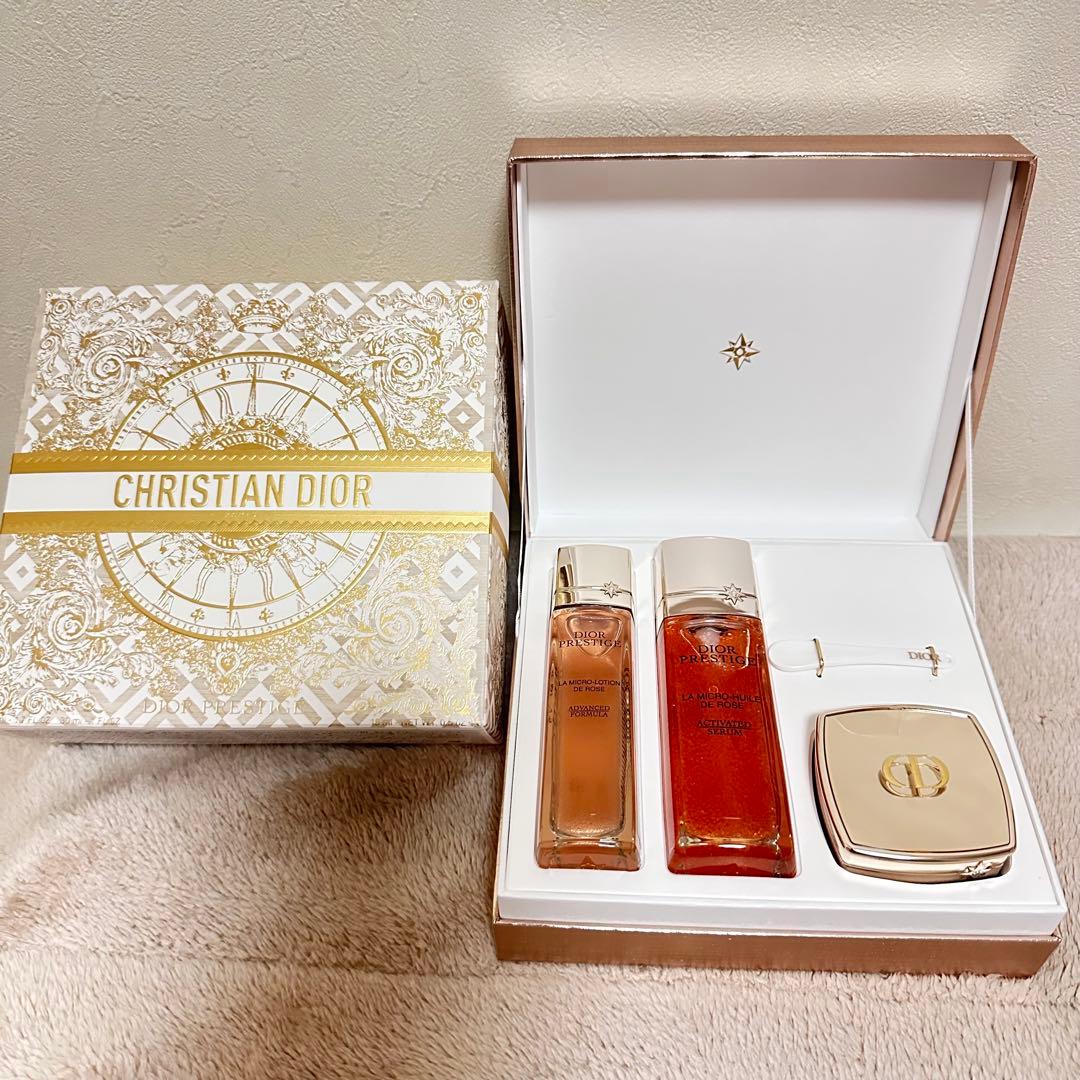 新品 DIOR プレステージマイクロユイルRセラム ホリデーコフレ