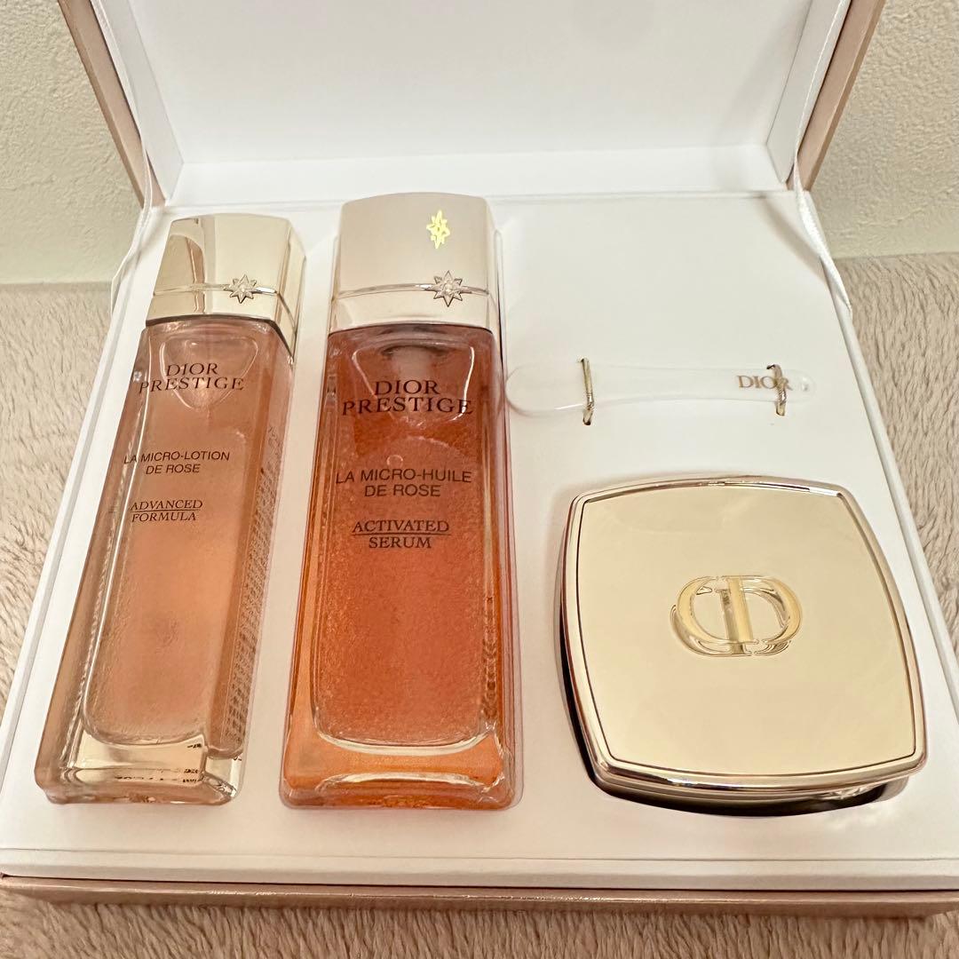 新品 DIOR プレステージマイクロユイルRセラム ホリデーコフレ