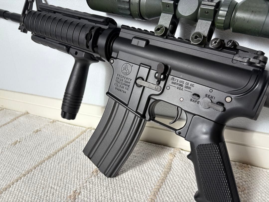 東京マルイSOPMOD M4 次世代電動ガン　スコープ付き　箱付き