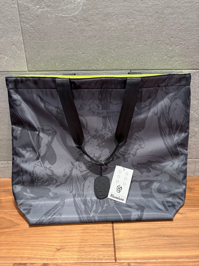 新品未使用　Russelunoラッセルノ　リバーシブル　ビック　トートバッグ