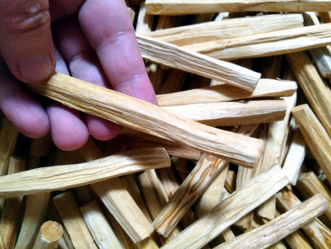 天然お香木インセンス最高級エクアドル産パロサント100本説明書付き浄化ＡＡＡ