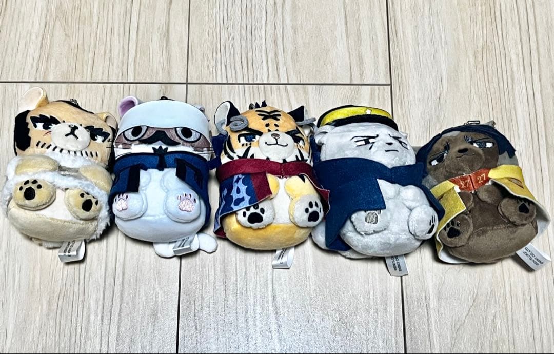 ゴールデンカムイ　どうぶつフォーゼマスコット　5点セット