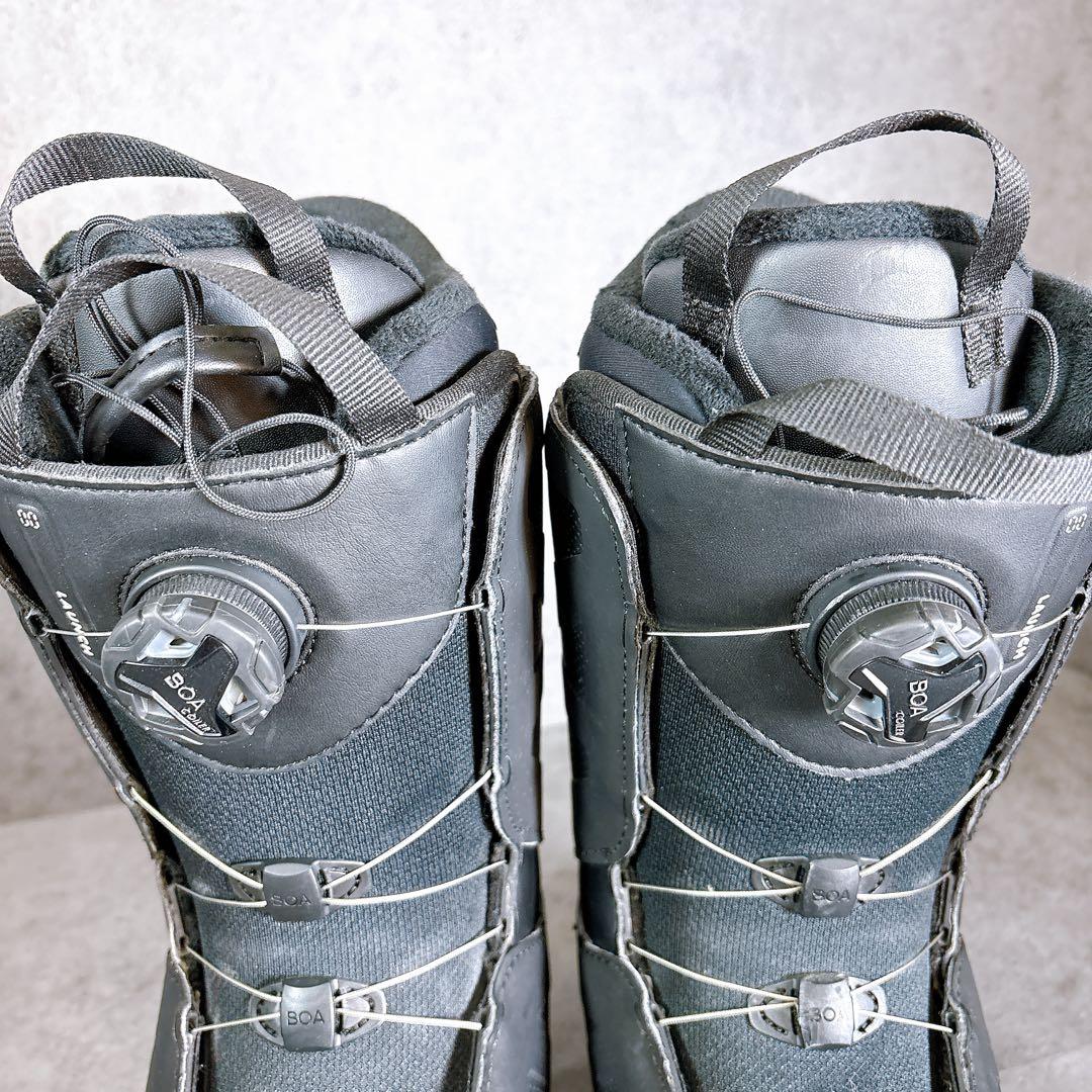 メンズスノーボードブーツSALOMONサロモン ランチ　ダブルボア　27センチ