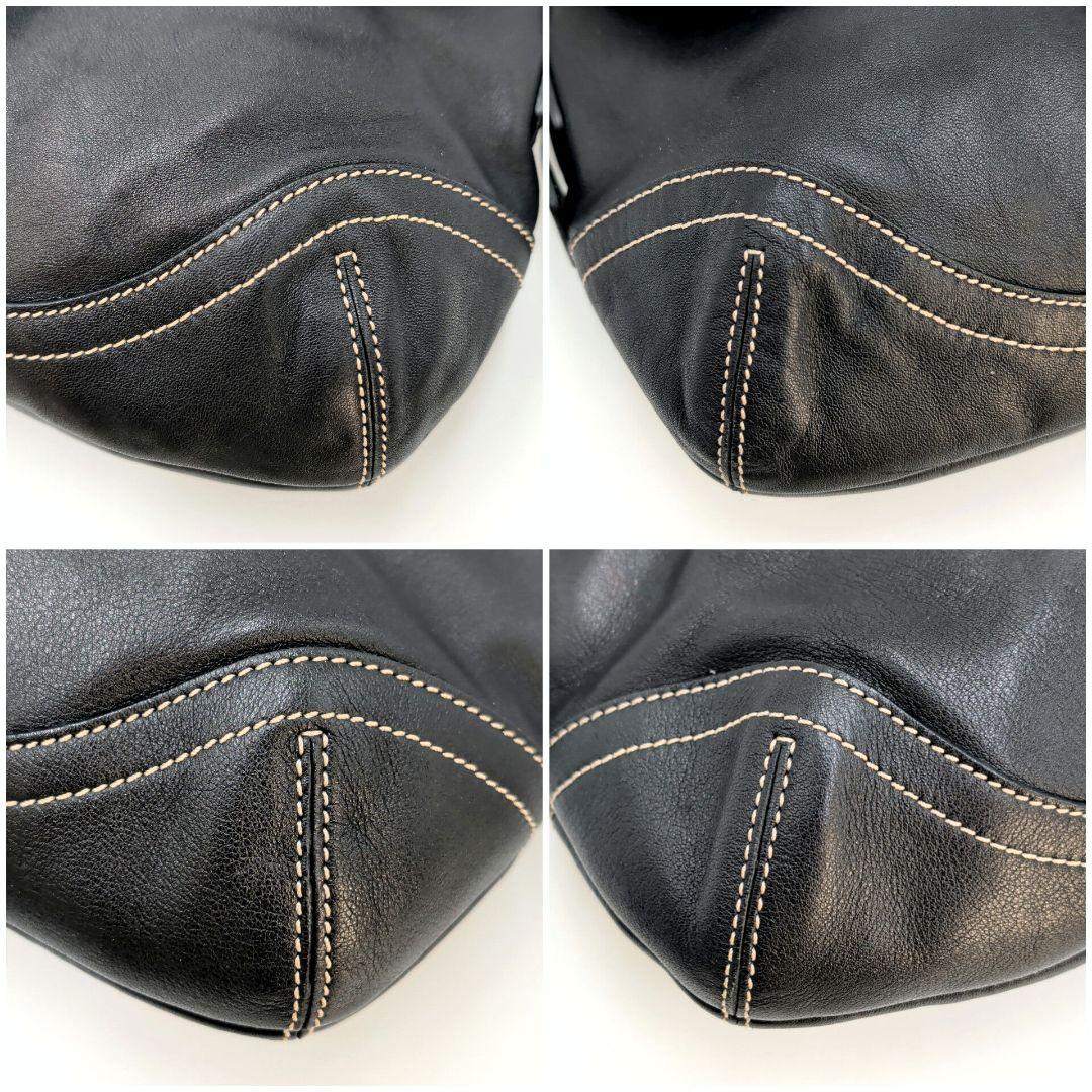 COACH SOHO ハンドバッグ y2k ソーホー ワンショルダー レザー 黒