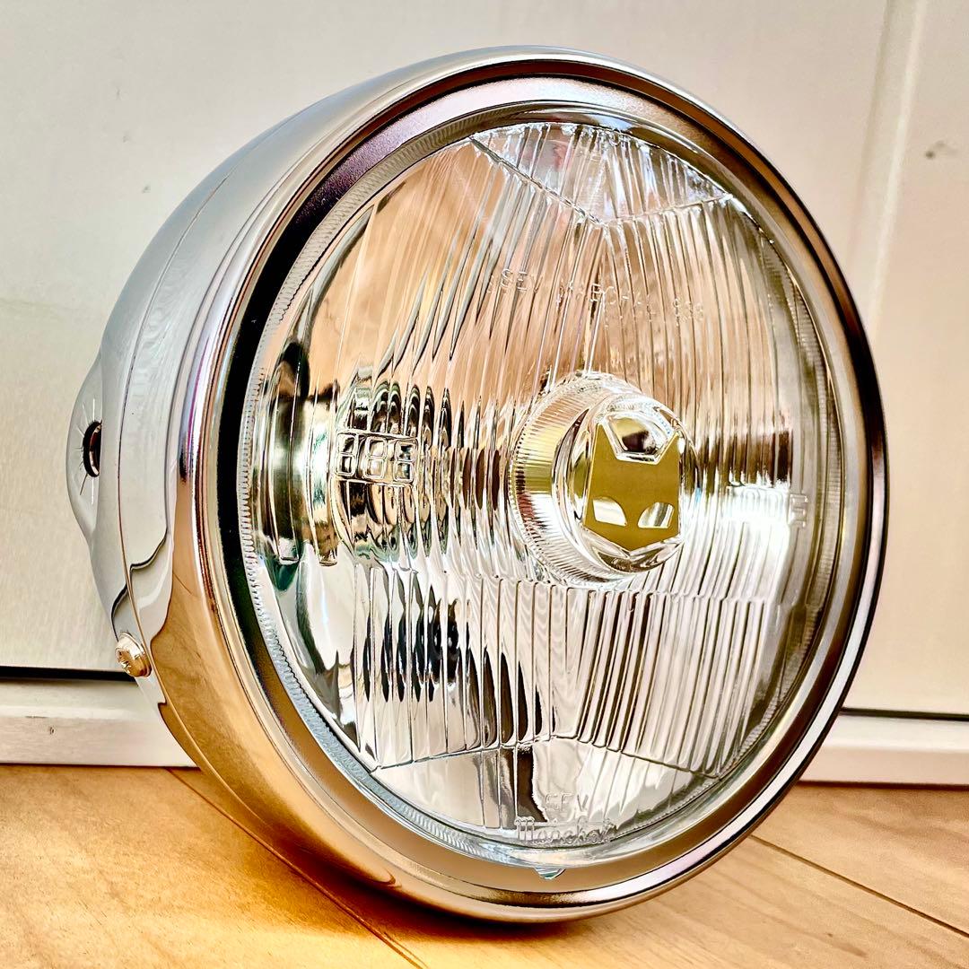 マーシャル 888 デベソ 160φ ヘッドライト CB400F ホーク シビエ