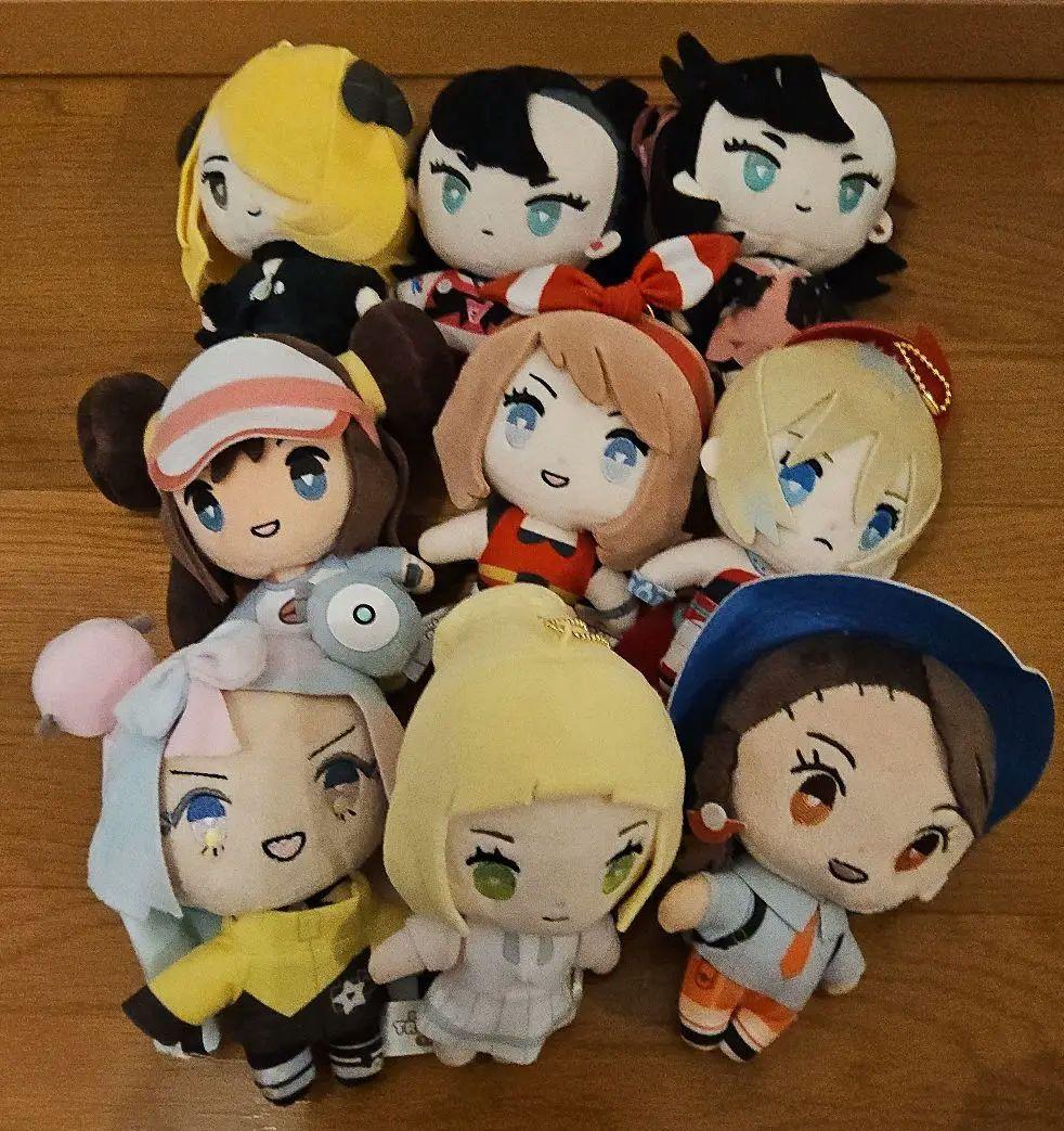 ポケモントレーナー ぬいぐるみ 9体セット