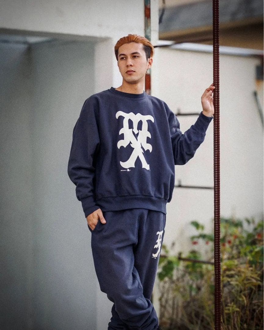 SAINT M×××××× セントマイケル MX CREW スウェット L