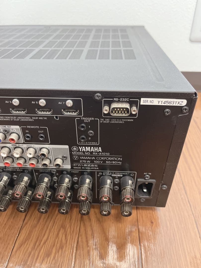 【極美品】YAMAHA RX-A1010 AVレシーバー AVENTAGE