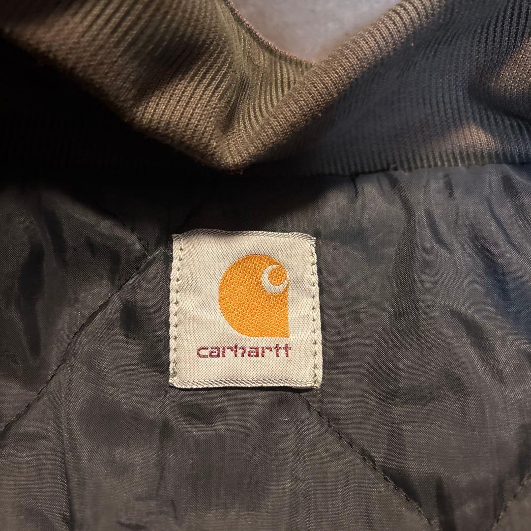 【まさを。】カーハート トラディショナルジャケット モスグリーン 後染 M