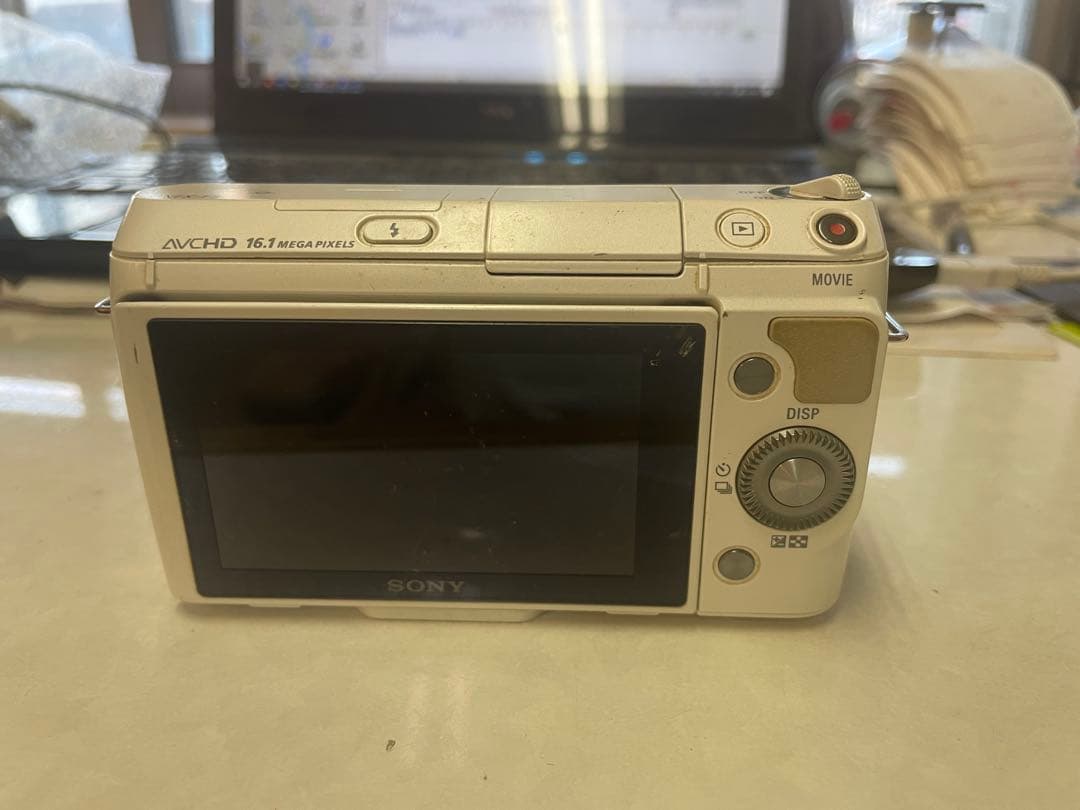 SONY NEX-F3 ホワイト 16.1メガピクセル ジャンク
