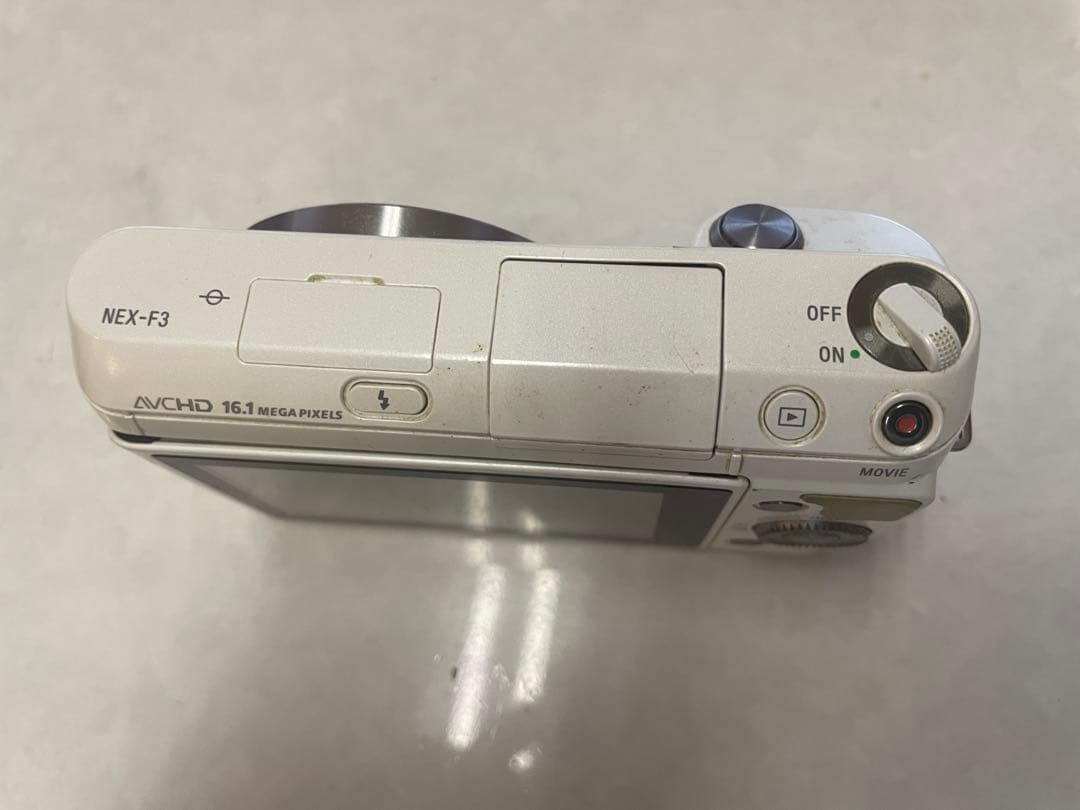 SONY NEX-F3 ホワイト 16.1メガピクセル ジャンク