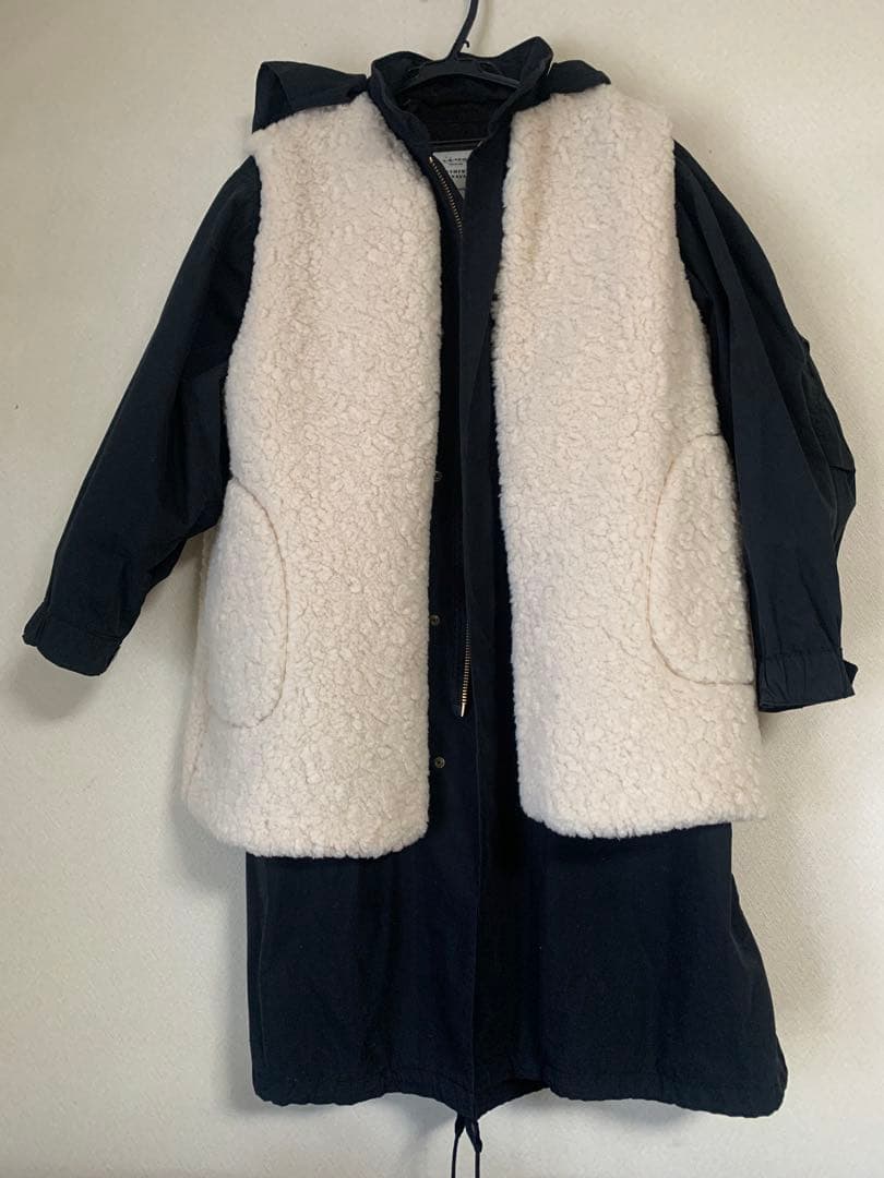 イエナ⭐︎コートネイビー/アイボリー