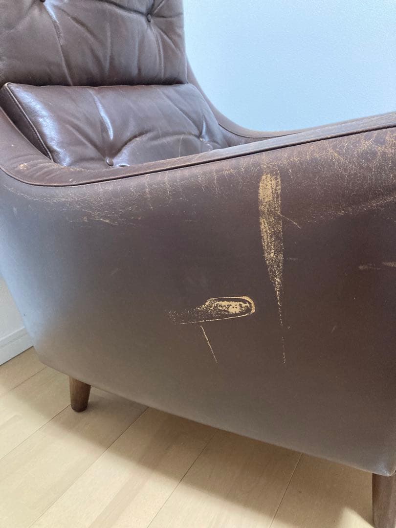 ヴィンテージレザーソファ