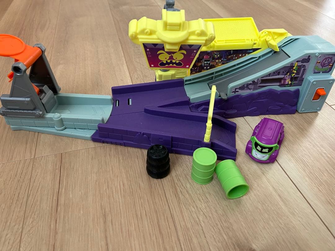 【日本未発売・希少】バットウィール ジョーカー本部 プレイセット 完備品