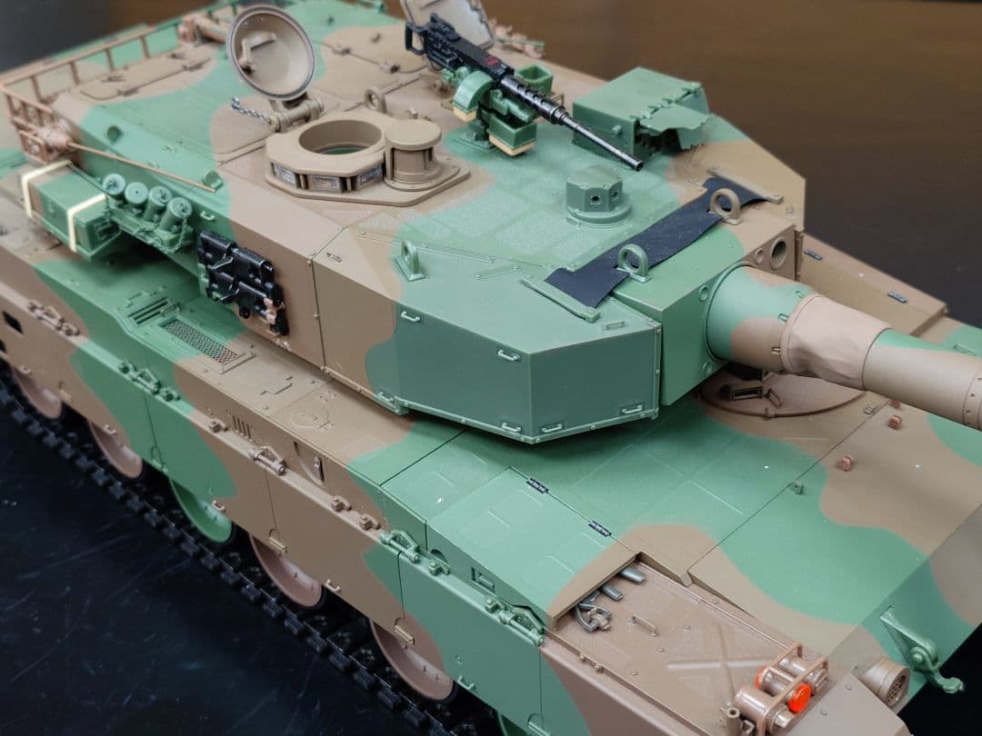 RC戦車 DeAgostini製完成品。