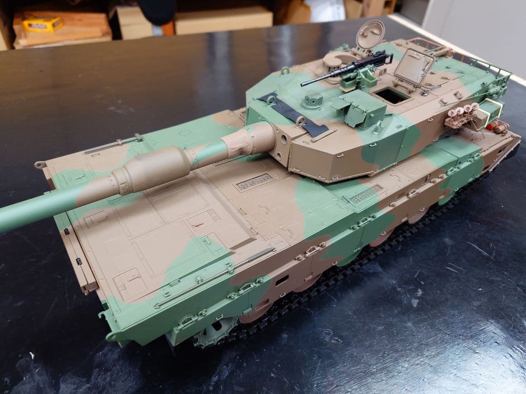 RC戦車 DeAgostini製完成品。