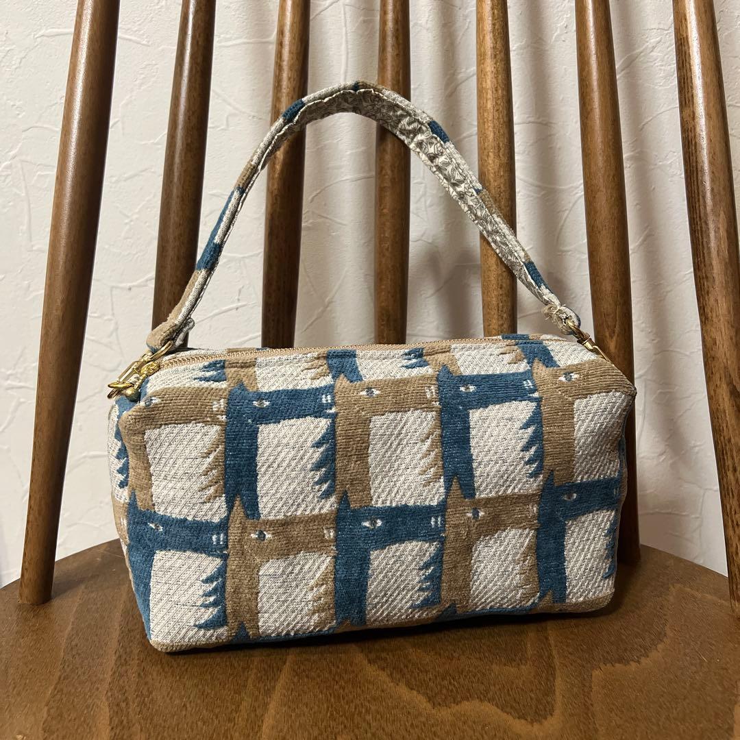 ♡handmade♡ ミナペルホネン　　　ぽってり持てるバッグ