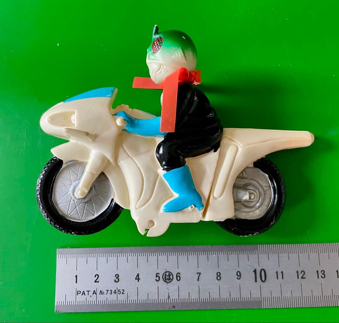 仮面ライダー 新サイクロン号 ソフビ人形 ポピー 希少品です！旧バンダイ