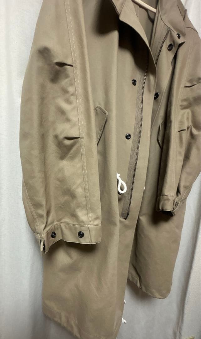 TOMORROWLAND MACPHEE ベージュ モッズコート