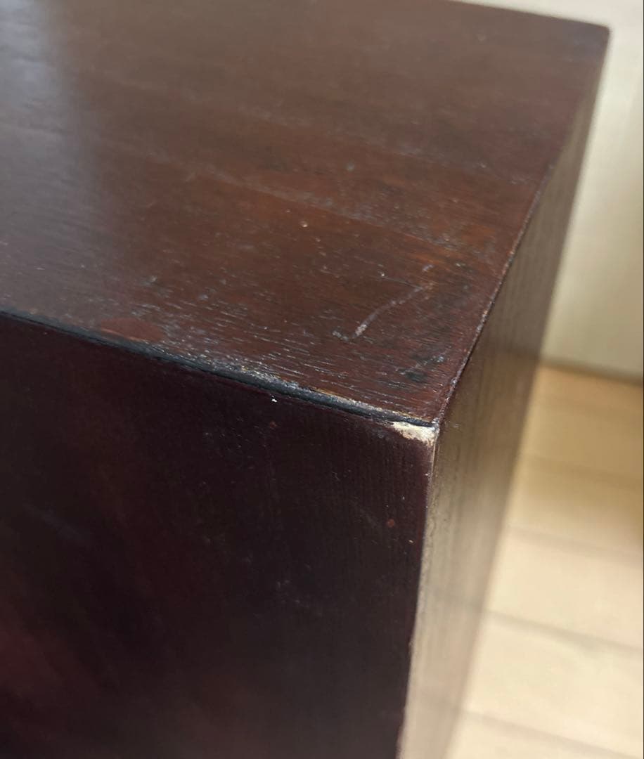 薬箪笥　骨董品　木製チェスト　引き出し16+1個　卓上チェスト　店舗什器