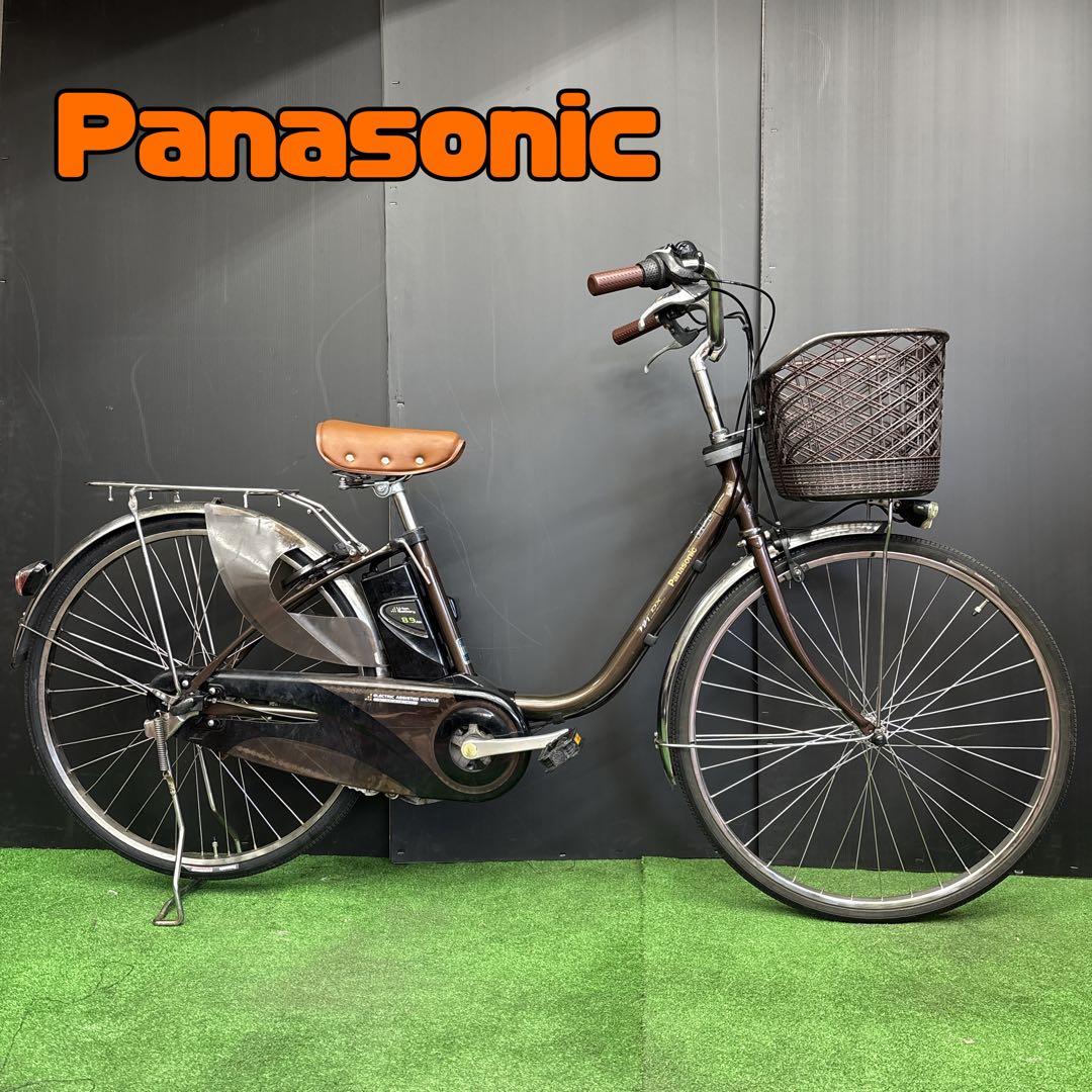 電動自転車 Panasonic Lithium vivi DX ブラウン　48