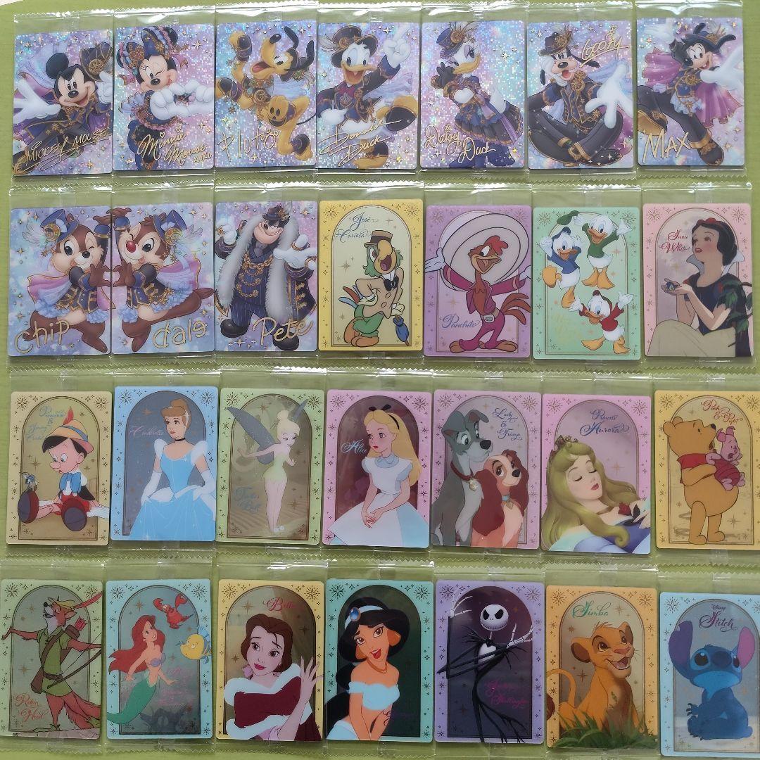 ディズニー　ウェハースカード　フルコンプ　全35種