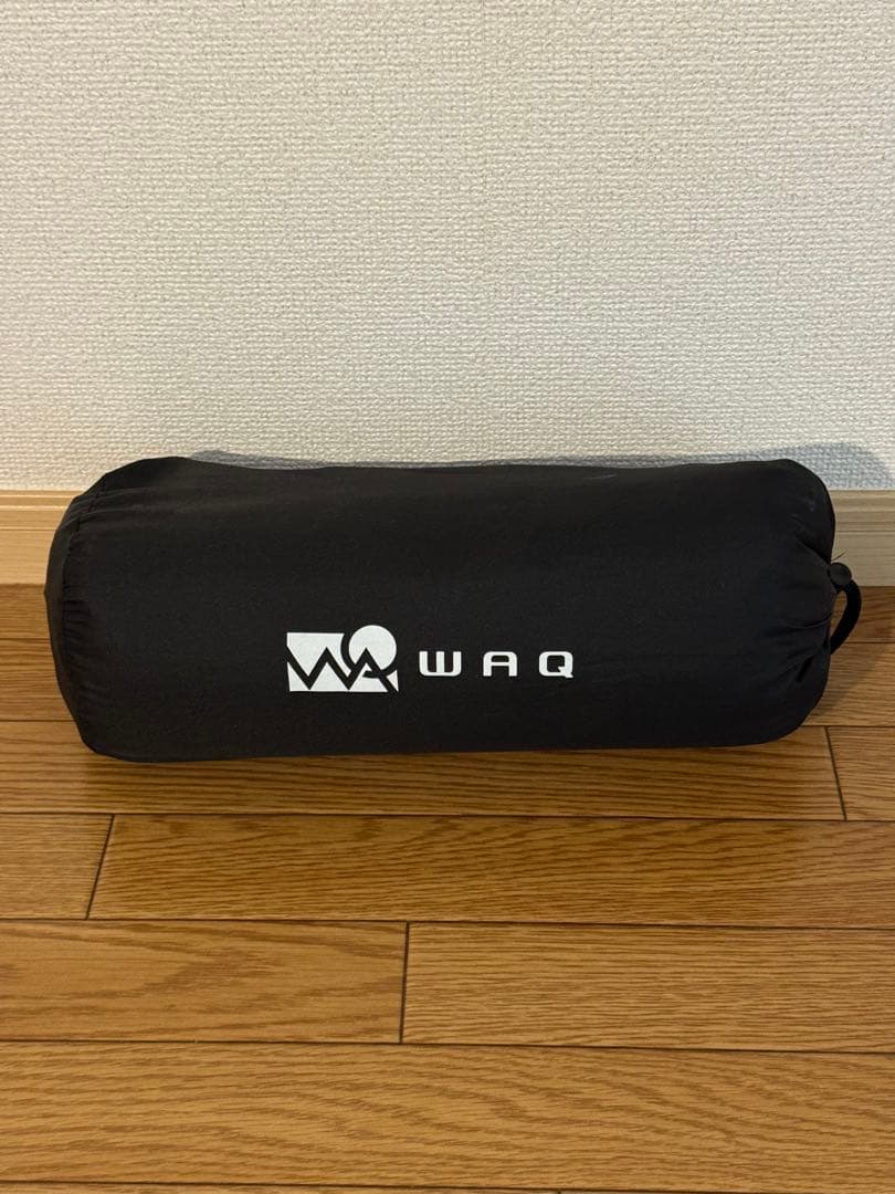 WAQ インフレータブルマット ブラック 2個セット　枕おまけ付き