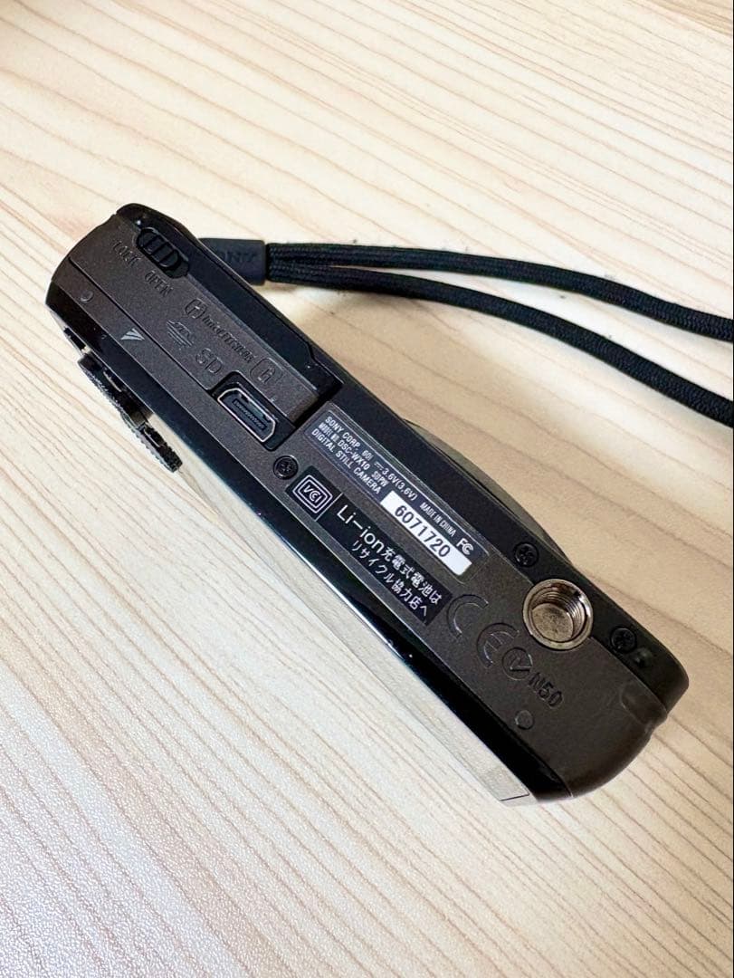 【美品】Sony Cyber-shot DSC-WX10 ブラック