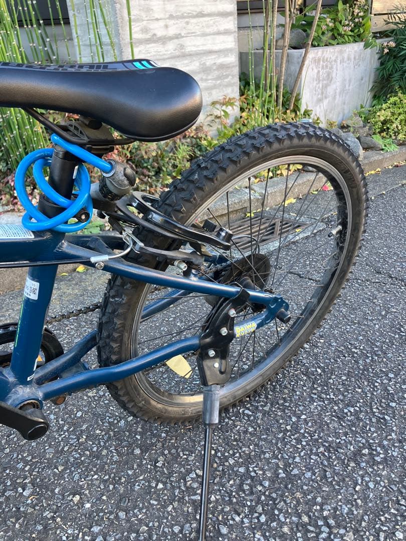 【地域限定（引き取り希望、一部配送可）】 24インチ ジュニア用自転車7段ギア