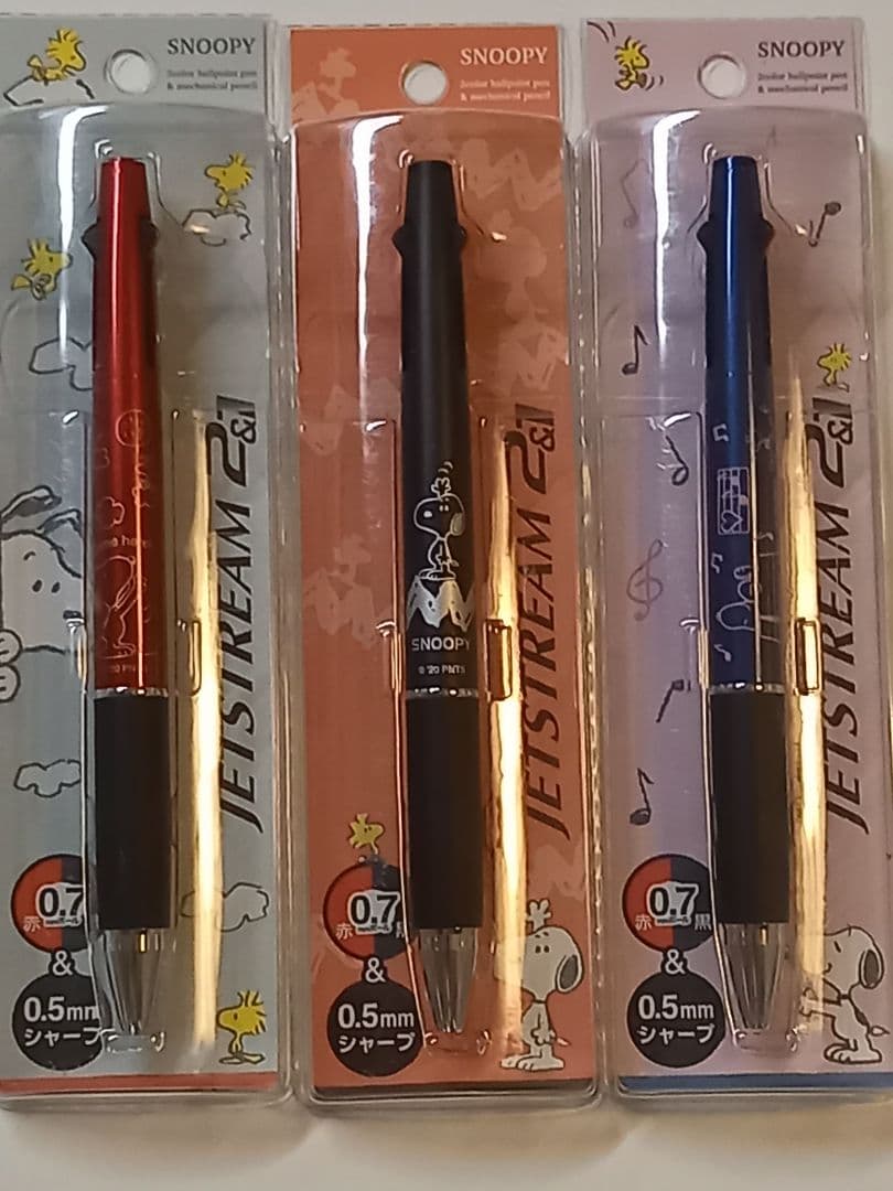 完売品レア⭐スヌーピー JETSTREAM 2&1 ボールペンセット