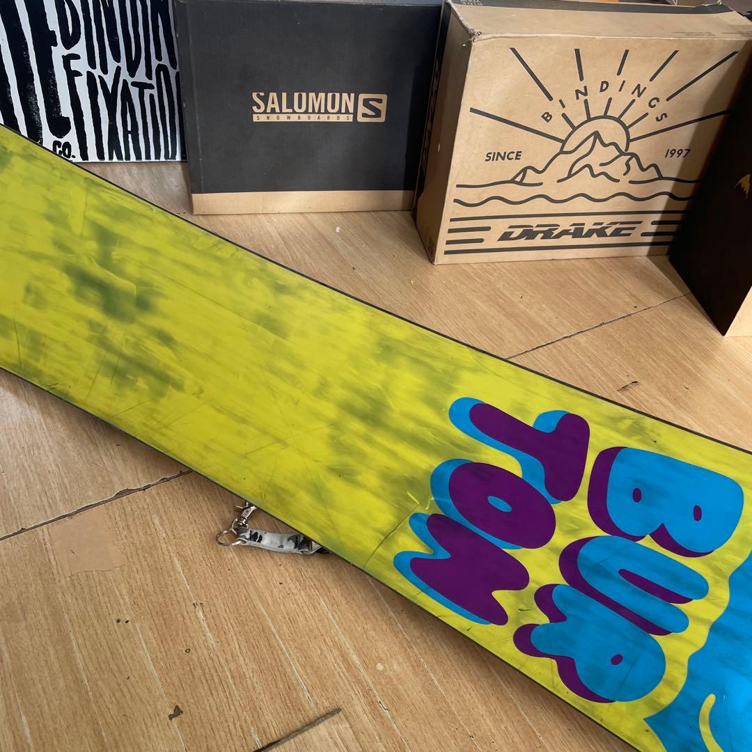 BURTON　キッズスノーボードセット　120cm　バートン　バイン付4点セット