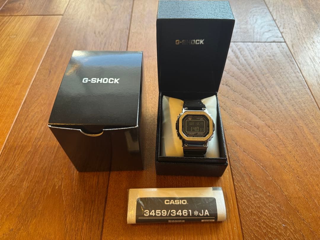 【カシオ】G-SHOCKフルメタルケース GMW-B5000-1JF