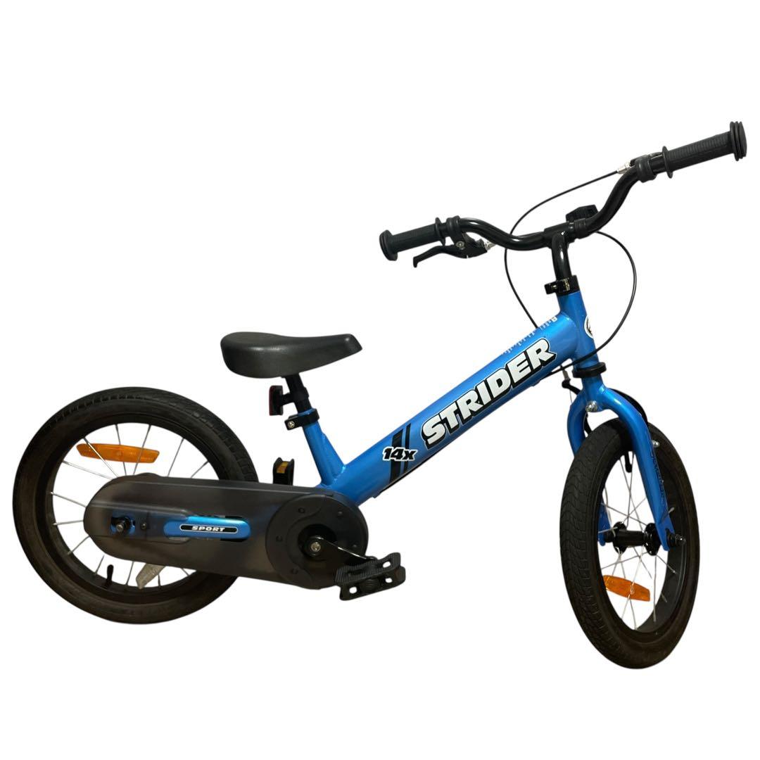 【ほぼ新品】ストライダー STRIDER 14x 幼児用自転車 ブルー