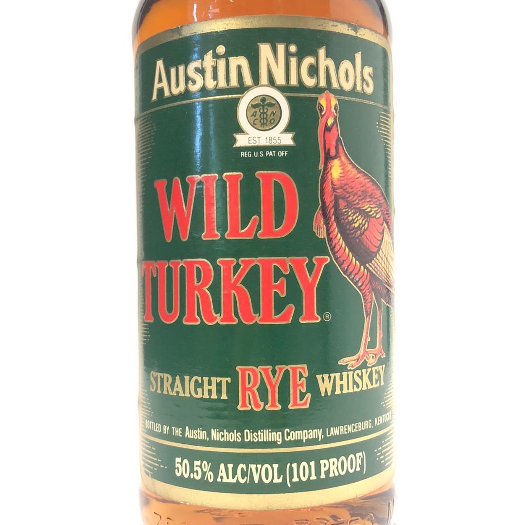 オールドボトル ワイルドターキー RYE グリーンラベル 750ｍl 50.5％