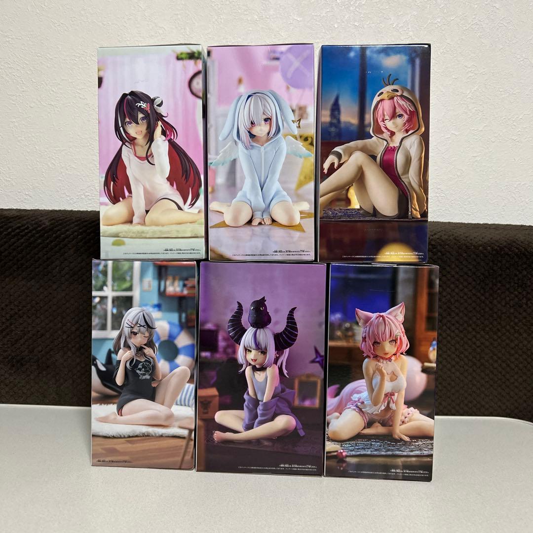 ホロライブ　フィギュア　Relaxtime　6種セット