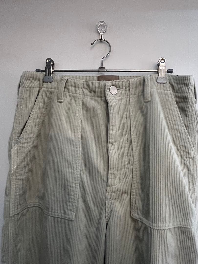 専用　　美品　SHISHIKUI CORDUROY BAKER / CREAM