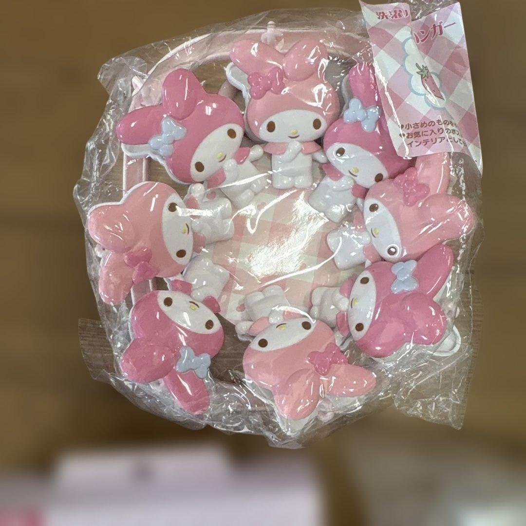 未使用 サンリオ マイメロディ 洗濯バサミ スケール ポンプボトル