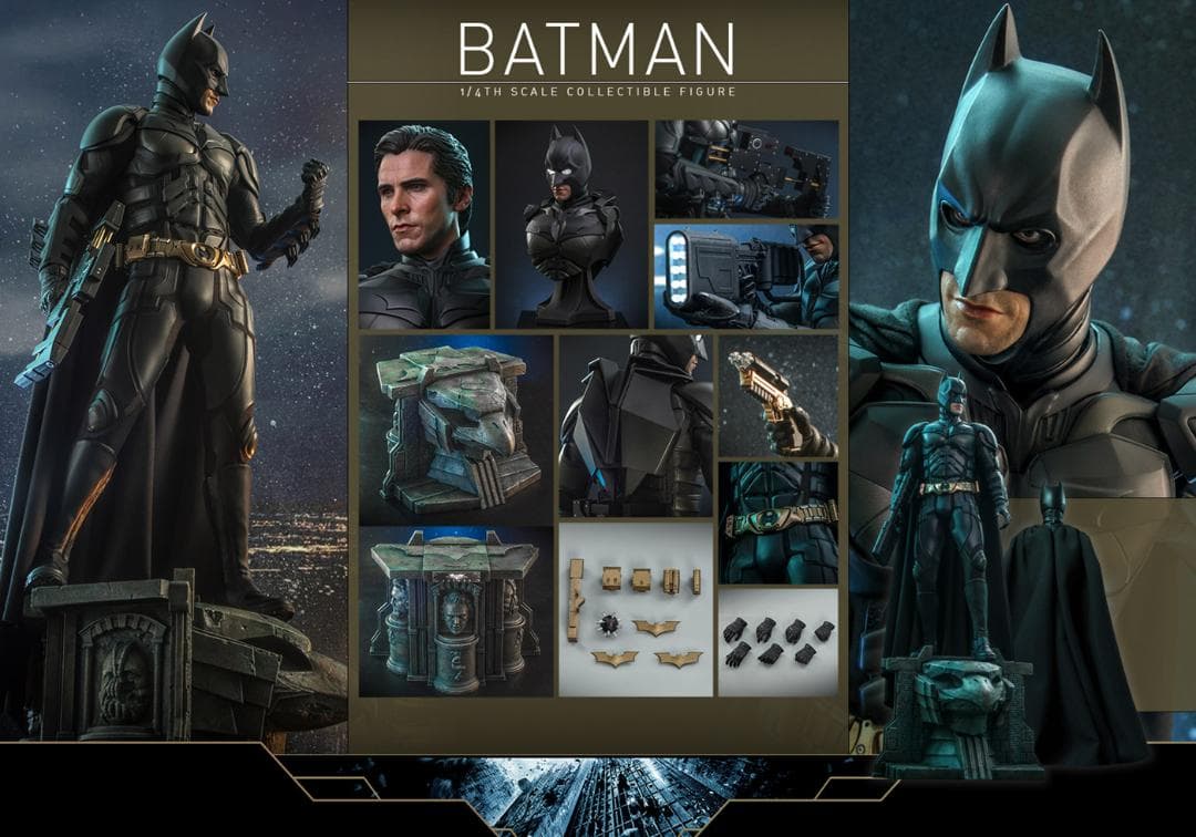 未開封新品　ホットトイズ　バットマン　クォータースケール