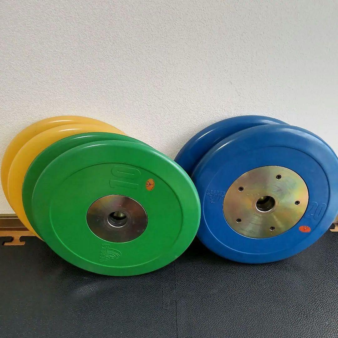 ウエサカ UESAKA バンパープレート 20kg 15kg 10kg