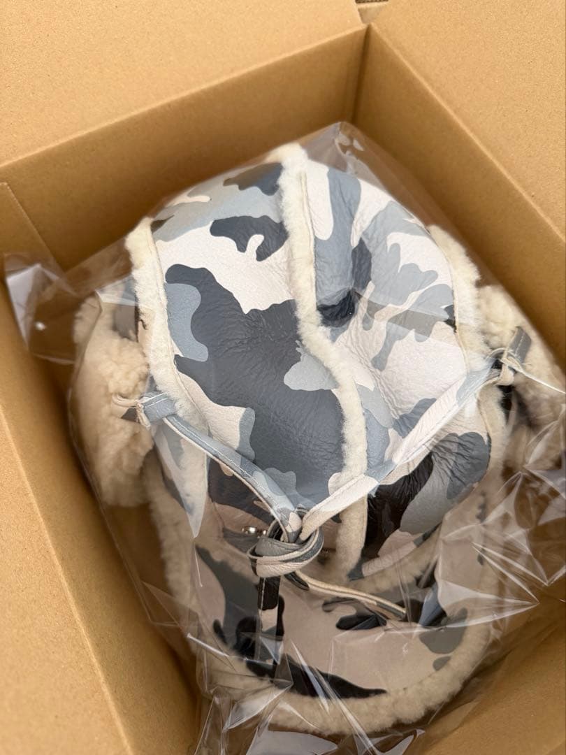 Supreme ファー ボンバー フライト キャップ cap S/M