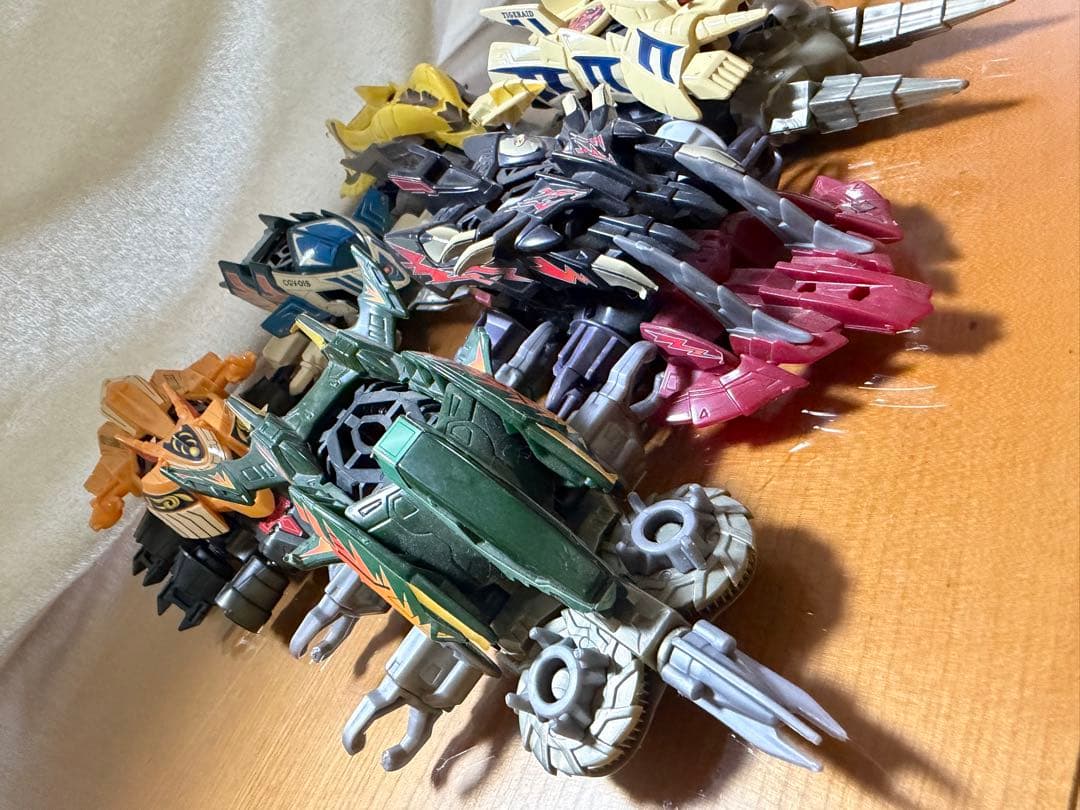 激闘クラッシュギア　5台セット(右上黄色除く)