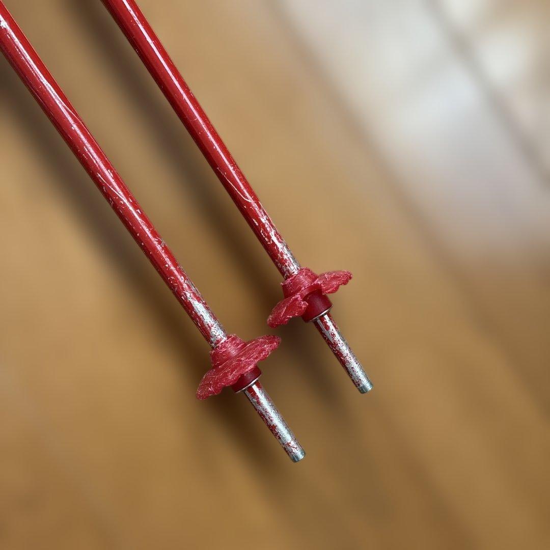 ロシニョール スキー 4点セット 板110cm 靴21cm ストック85cm