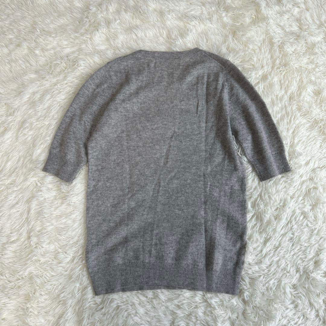 ドゥーズィエムクラス カシミヤ アンサンブル ニット カーディガン 金ボタン