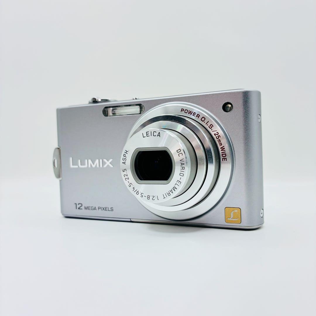 箱付き Panasonic LUMIX DMC-FX60 デジカメ シルバー